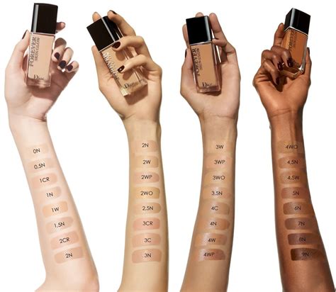 dior verschil 4n en 4w|Dior Forever Foundation: No.